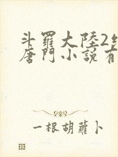 斗罗大陆2绝世唐门小说有声