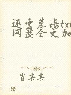 逐云墓场txt网盘全文加番外