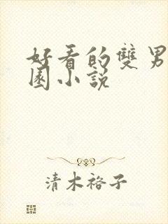 好看的双男主校园小说