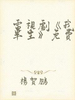 电视剧《我的后半生》免费观看封面