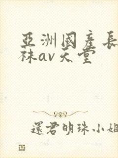 亚洲国产长腿丝袜av天堂