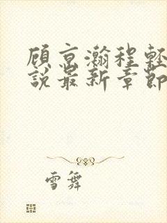 顾京瀚程轻轻小说最新章节免费阅读封面