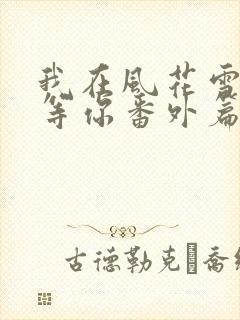 我在风花雪月里等你番外篇