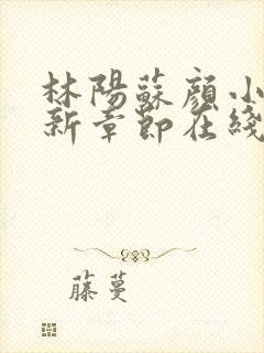 林阳苏颜小说最新章节在线阅读