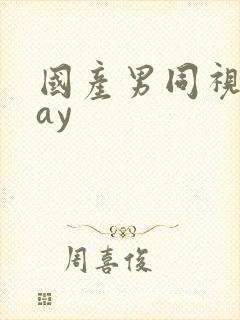 国产男同视频gay