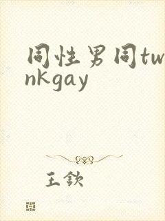 同性男同twinkgay封面