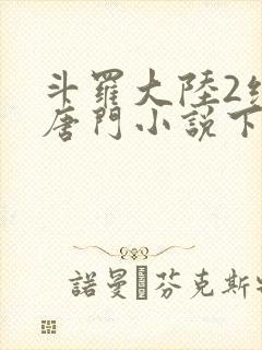 斗罗大陆2绝世唐门小说下载