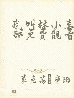 我叫林小喜第三部免费观看