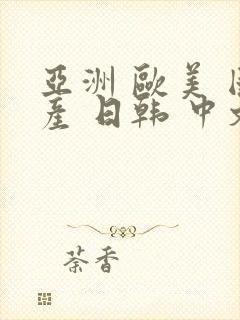 亚洲 欧美 国产 日韩 中文字幕