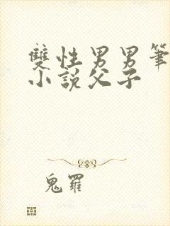 双性男男笔趣阁小说父子