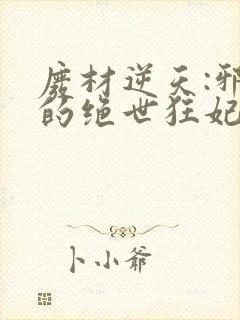 废材逆天:邪帝的绝世狂妃