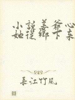 小说姜爷心尖宠她从乡下来全文阅读