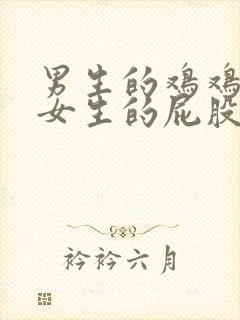 男生的鸡鸡插在女生的屁股里