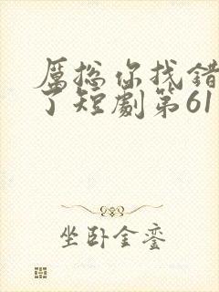 厉总你找错夫人了短剧第61集