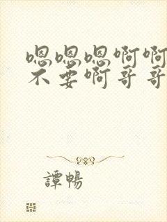 嗯嗯嗯啊啊啊啊不要啊哥哥封面