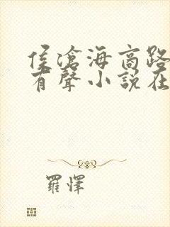 侯沧海商路笔记有声小说在线封面