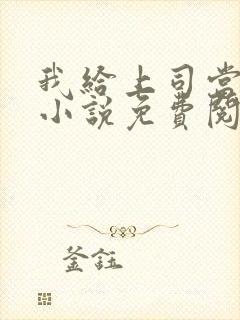 我给上司当奶妈小说免费阅读