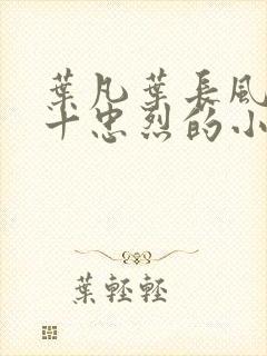 叶凡叶长风一门十忠烈的小说名