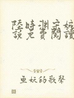 陆时渊宋婉婷小说免费阅读最新章节