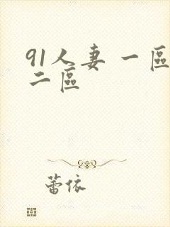 91人妻 一区二区