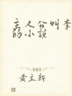 主人公叫李辰安的小说