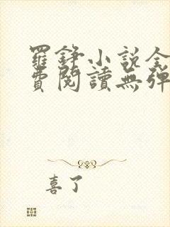 罗铮小说全文免费阅读无弹窗封面