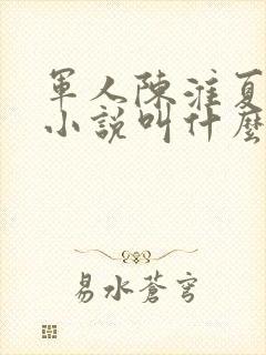 军人陈淮夏晴的小说叫什么