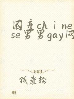 国产chⅰnese男男gay网站封面