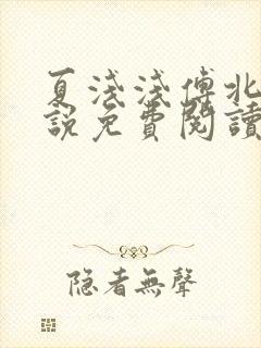 夏浅浅傅北宸小说免费阅读最新章节