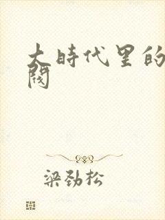 大时代里的小军阀