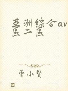 亚洲综合av一区二区