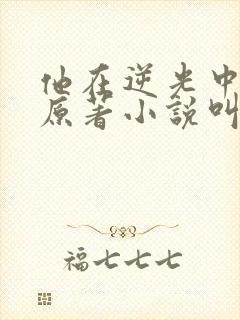 他在逆光中告白原著小说叫什么