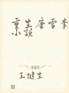 重生唐雪李毅的小说封面