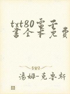 txt80电子书全本免费下载