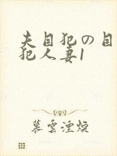 夫目犯の目前侵犯人妻1封面