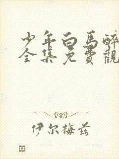 少年白马醉春风全集免费观看15集