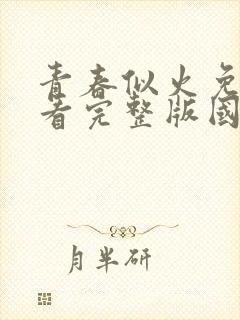 青春似火免费观看完整版国语高清在线