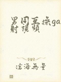 男同互操gay射视频