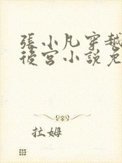 张小凡穿越大楚后宫小说免费阅读