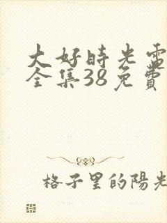 大好时光电视剧全集38免费观看完整版封面