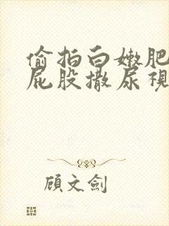 偷拍白嫩肥臀大屁股撒尿视频