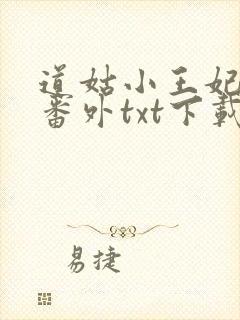 道姑小王妃附带番外txt下载