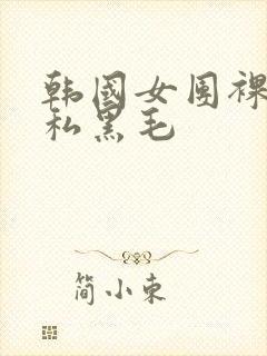 韩国女团裸体露私黑毛