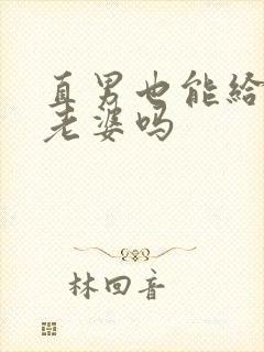 直男也能给人做老婆吗封面