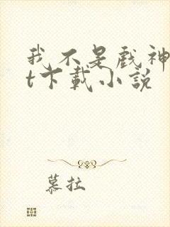 我不是戏神txt下载小说封面