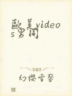 欧美videos男同