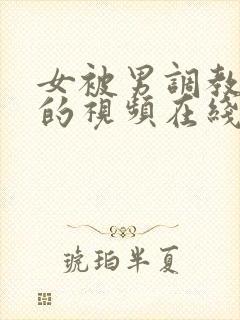 女被男调教玩弄的视频在线观看