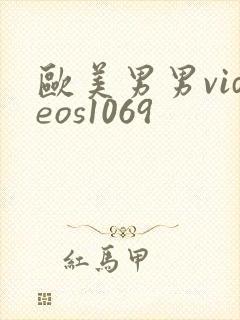 欧美男男videos1069