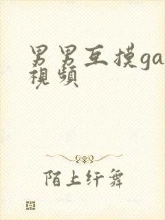 男男互摸gay视频