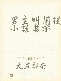 男主叫周从谨的小说名字封面